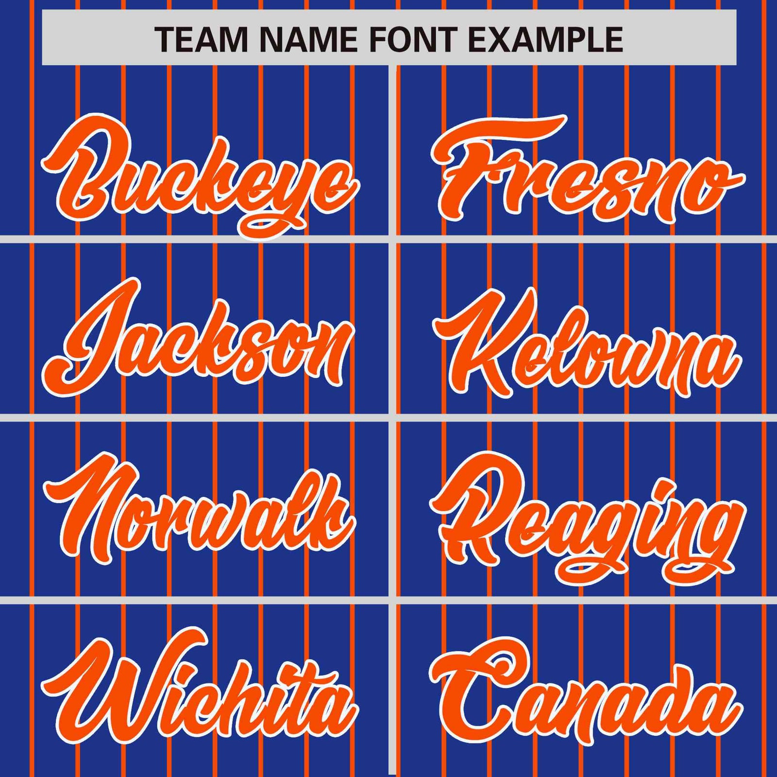 Custom Royal Blue Orange-Royal Blue Personalized Stripe Fashion Letterman Bomber Varsity Jacket