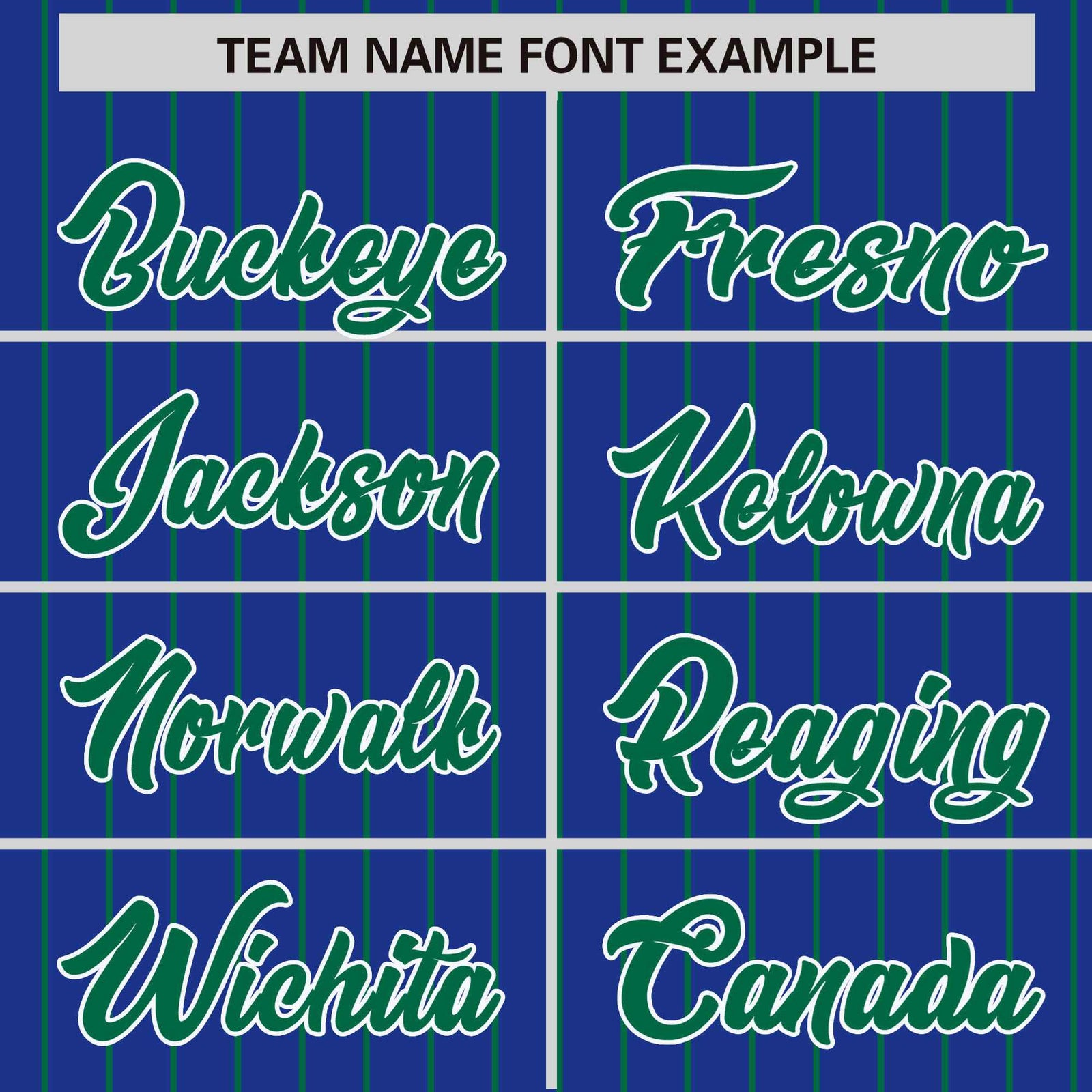 Custom Royal Blue Kelly Green-Royal Blue Personalized Stripe Fashion Letterman Bomber Varsity Jacket