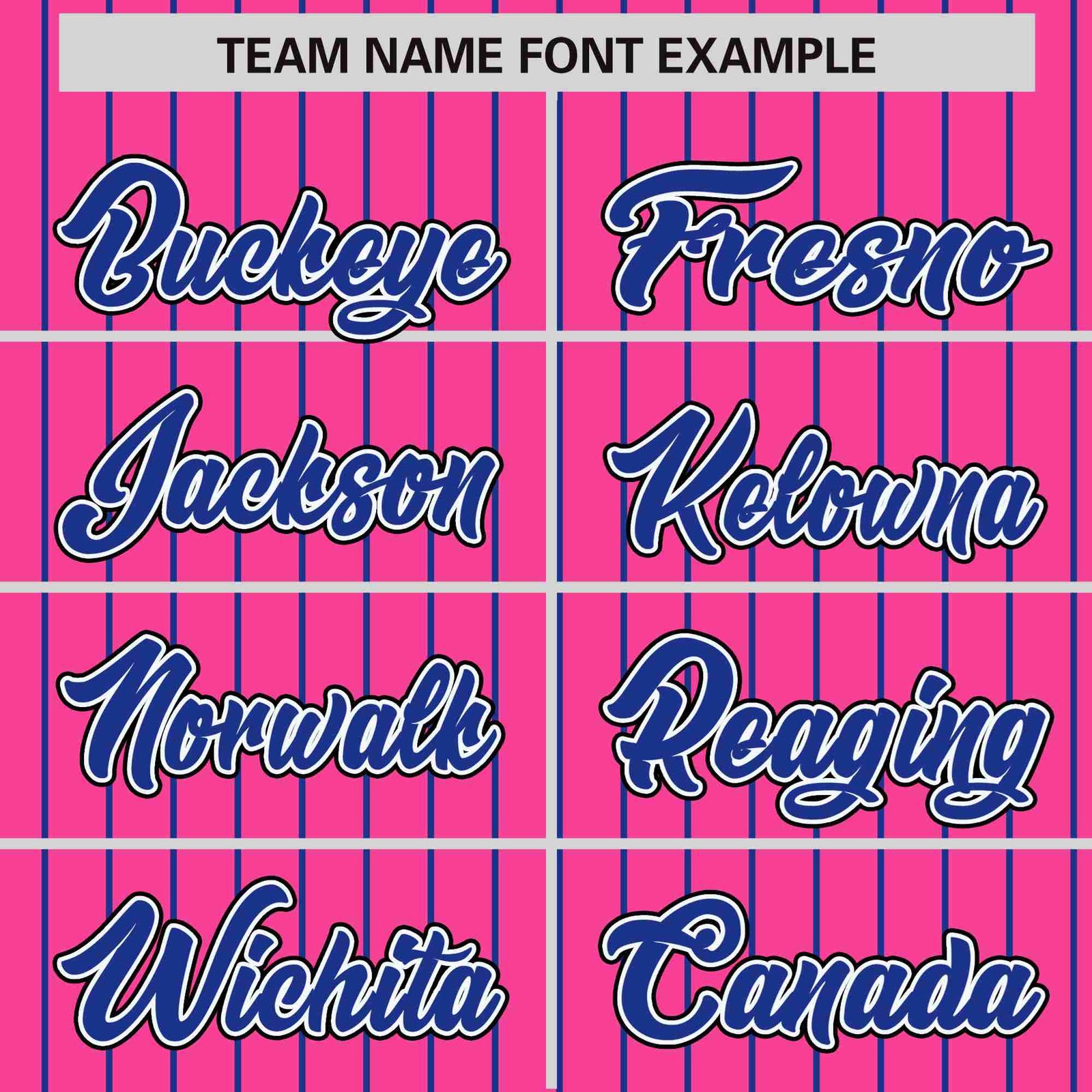 Custom Pink Royal Blue-Pink Personalized Stripe Fashion Letterman Bomber Varsity Jacket