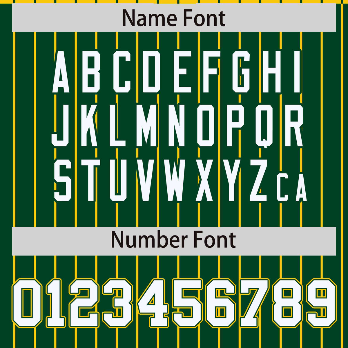 Custom Gold Green-Gold Personalized Stripe Fashion Letterman Bomber Varsity Jacket