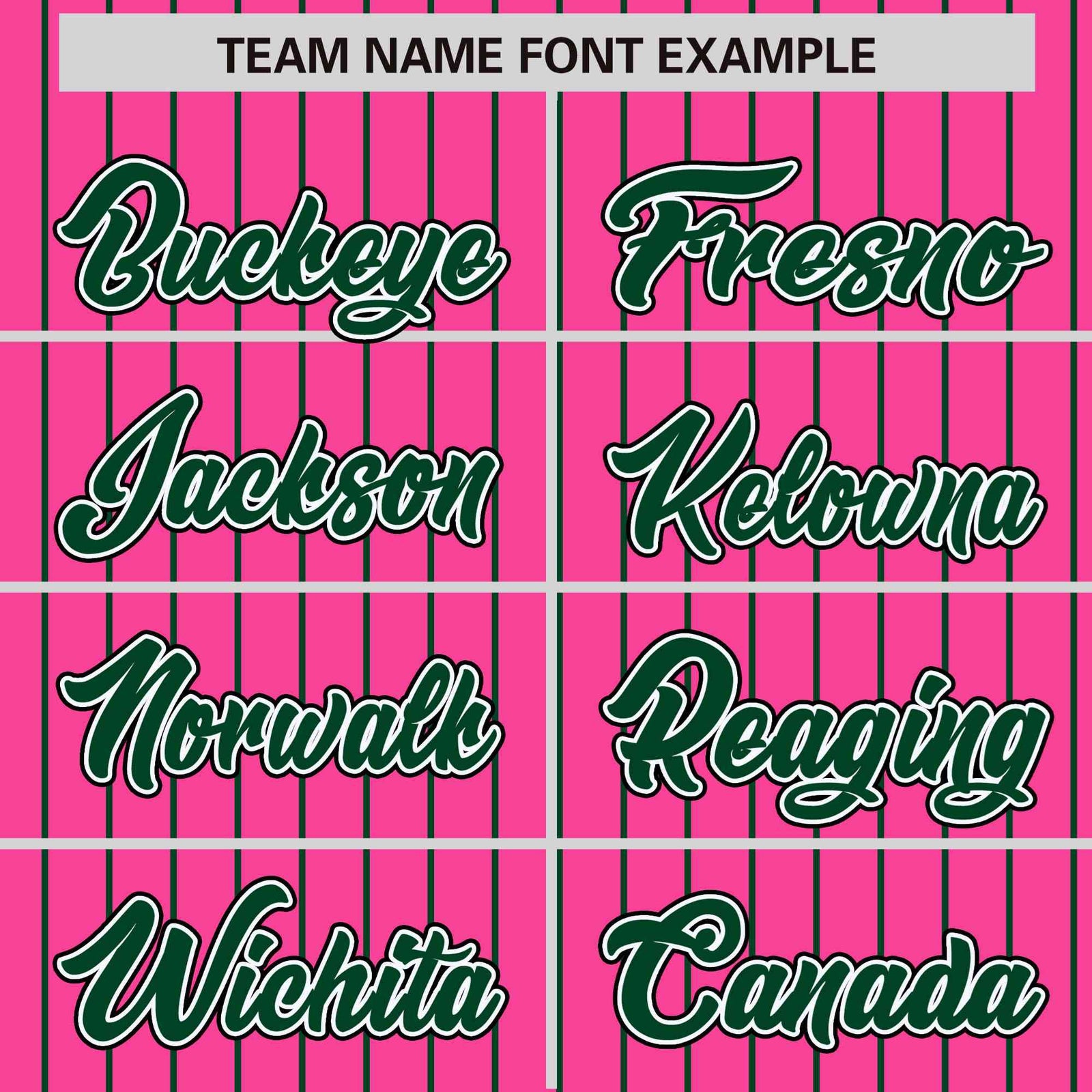 Custom Pink Green-Pink Personalized Stripe Fashion Letterman Bomber Varsity Jacket