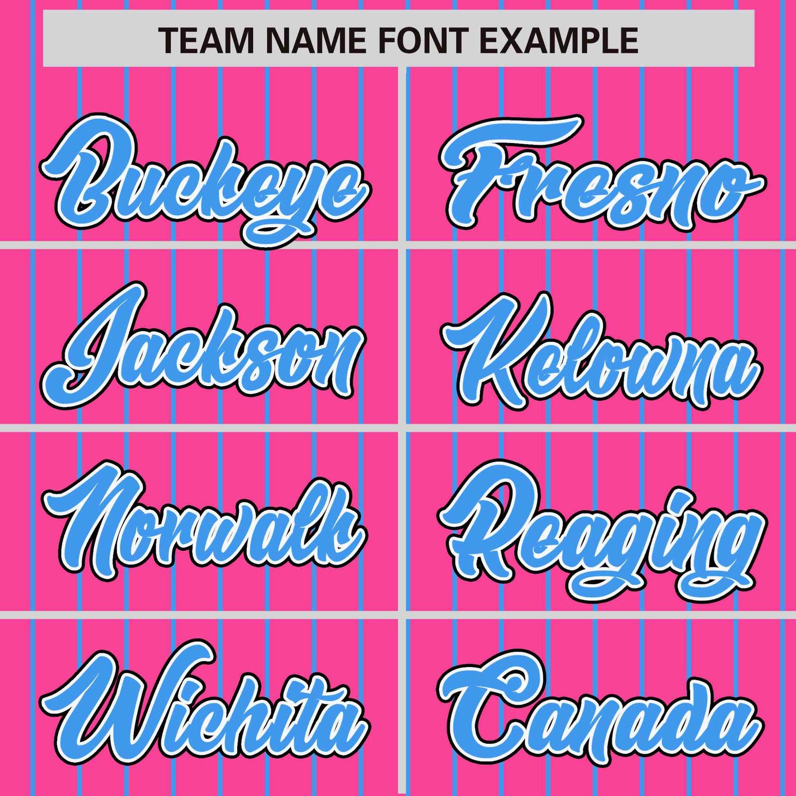 Custom Pink Powder Blue-Pink Personalized Stripe Fashion Letterman Bomber Varsity Jacket