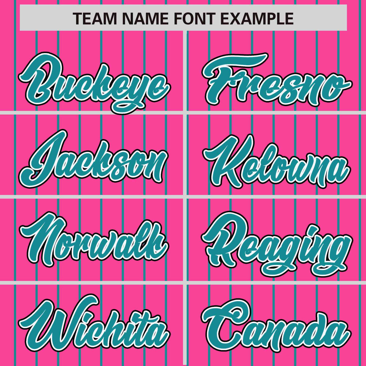 Custom Pink Aqua-Pink Personalized Stripe Fashion Letterman Bomber Varsity Jacket