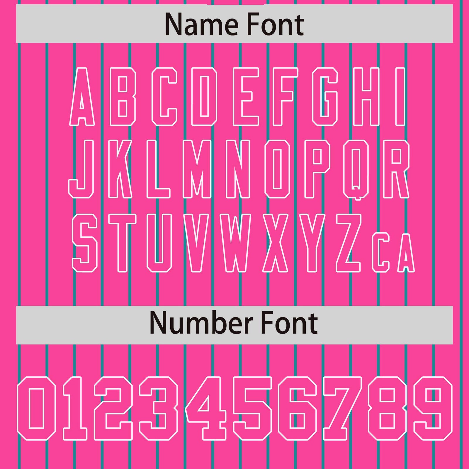 Custom Pink Aqua-Pink Personalized Stripe Fashion Letterman Bomber Varsity Jacket