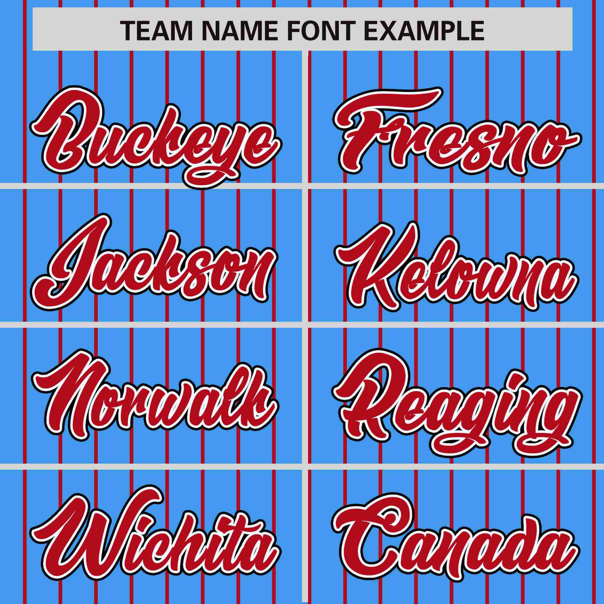 Custom Powder Blue Red-Powder Blue Personalized Stripe Fashion Letterman Bomber Varsity Jacket