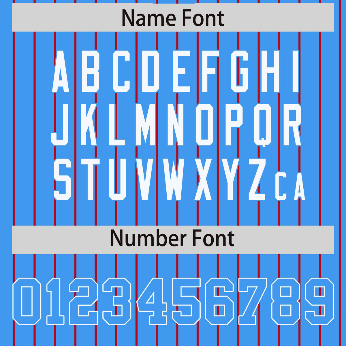 Custom Powder Blue Red-Powder Blue Personalized Stripe Fashion Letterman Bomber Varsity Jacket