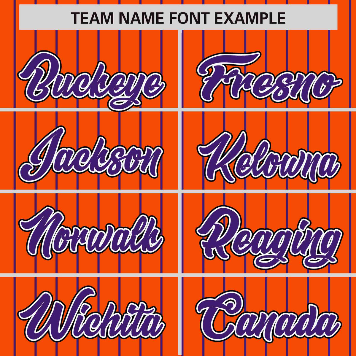 Custom Orange Purple-Orange Personalized Stripe Fashion Letterman Bomber Varsity Jacket