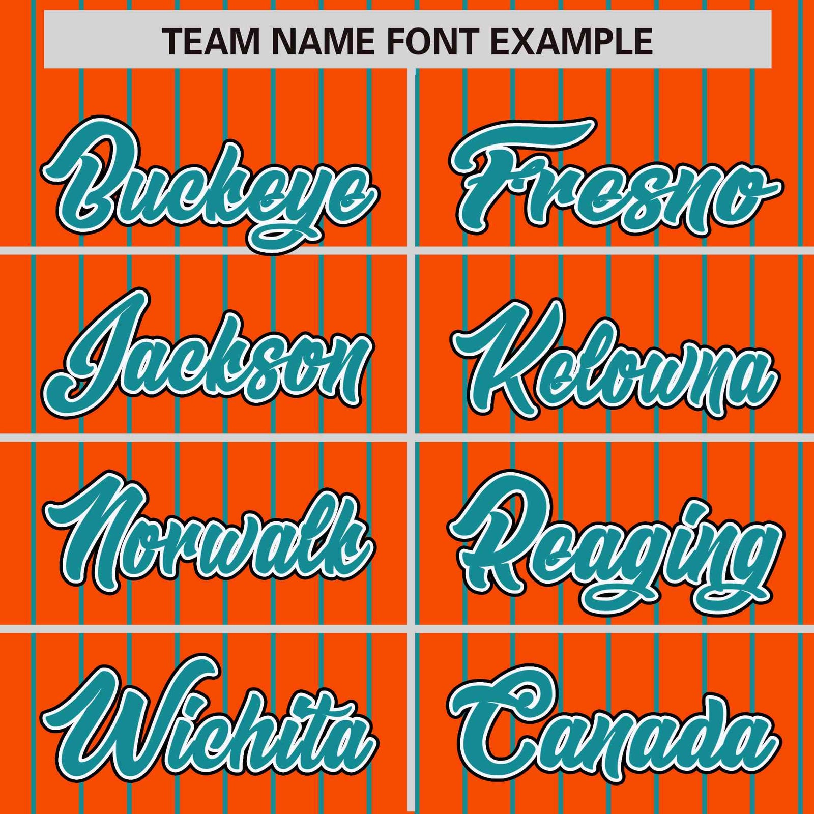 Custom Orange Aqua-Orange Personalized Stripe Fashion Letterman Bomber Varsity Jacket