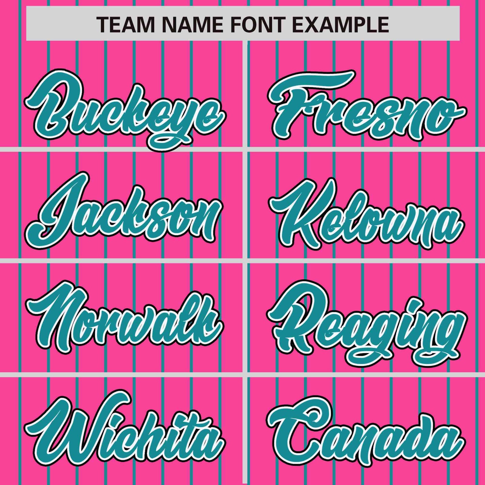 Custom Pink Aqua-Pink Personalized Stripe Fashion Letterman Bomber Varsity Jacket