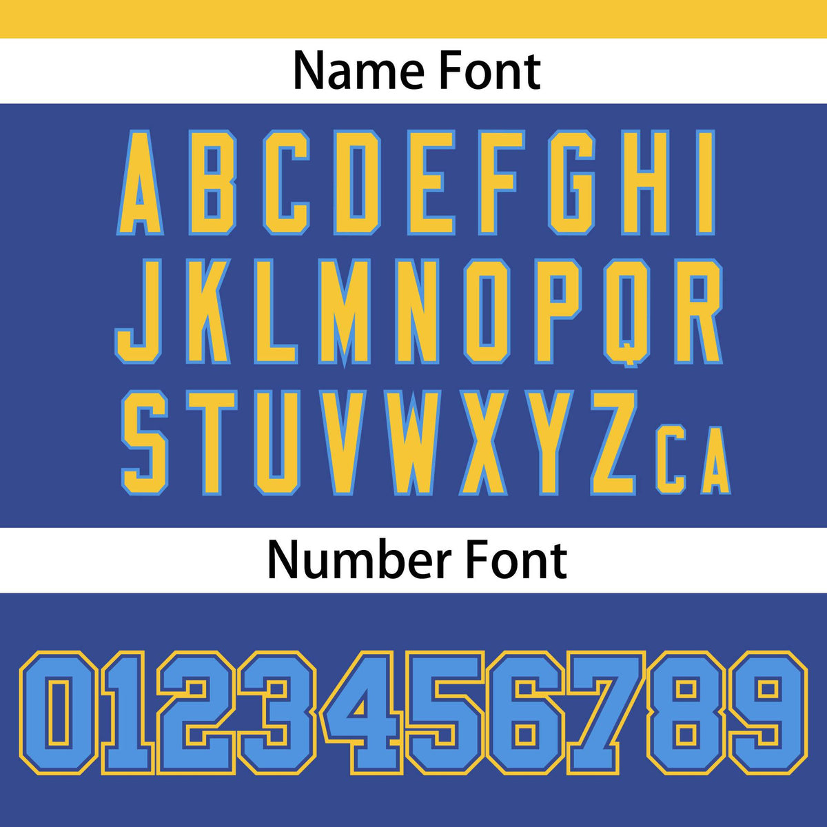 Custom Yellow Royal Blue-Powder Blue Varsity Full-Snap Color Block Letterman Jacket