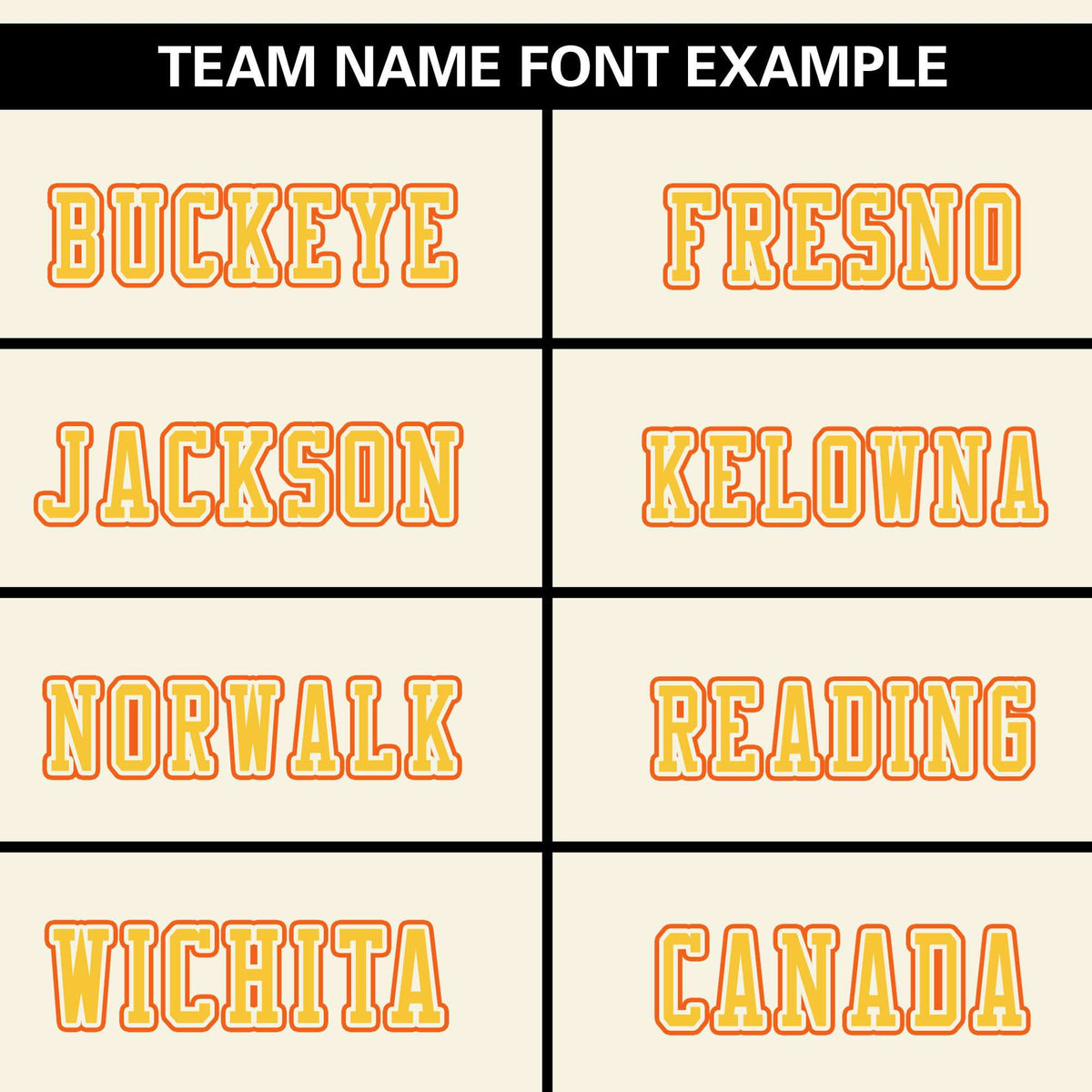 Custom Cream Orange-Gold Varsity Full-Snap Color Block Letterman Jacket