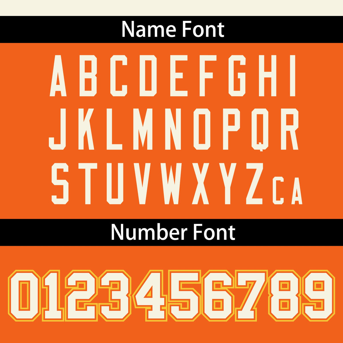 Custom Cream Orange-Gold Varsity Full-Snap Color Block Letterman Jacket