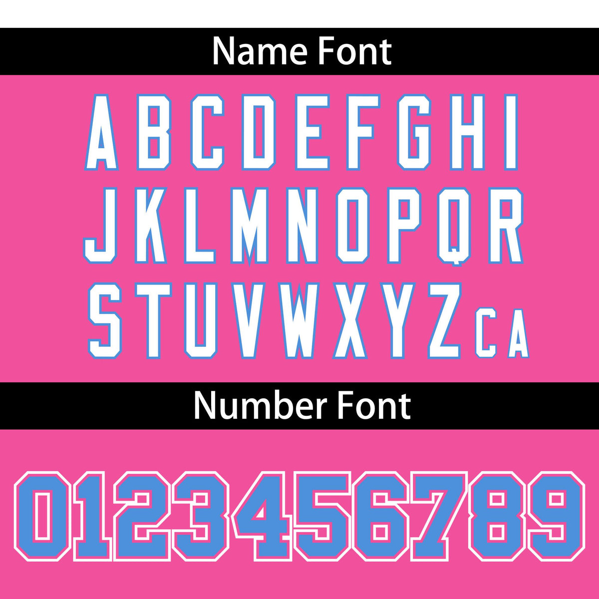 Custom White Pink-Powder Blue Varsity Full-Snap Color Block Letterman Jacket