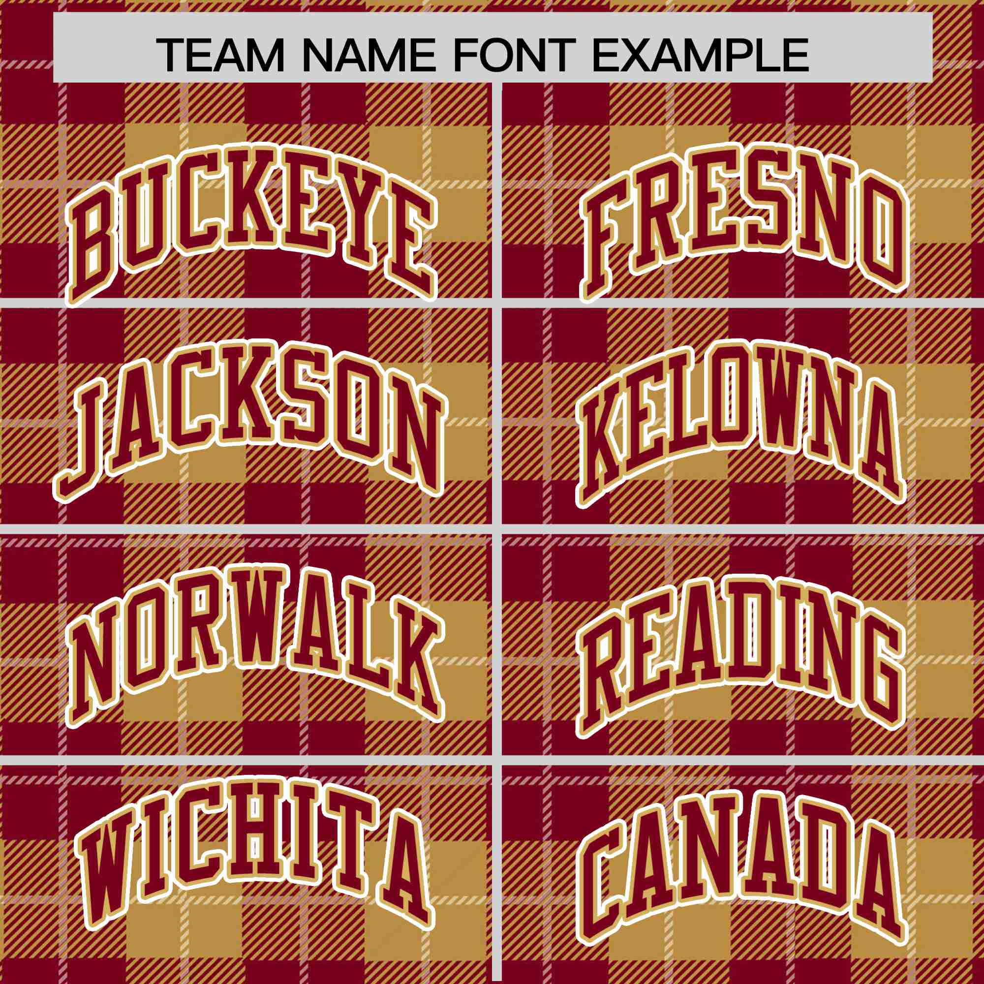 Custom Red-Gold Varsity Full-Snap Plaid Pattern Letterman Baseball Jacket