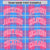 Custom Powder Blue-Pink Varsity Full-Snap Plaid Pattern Letterman Baseball Jacket