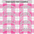 Custom Pink-White Varsity Full-Snap Plaid Pattern Letterman Baseball Jacket