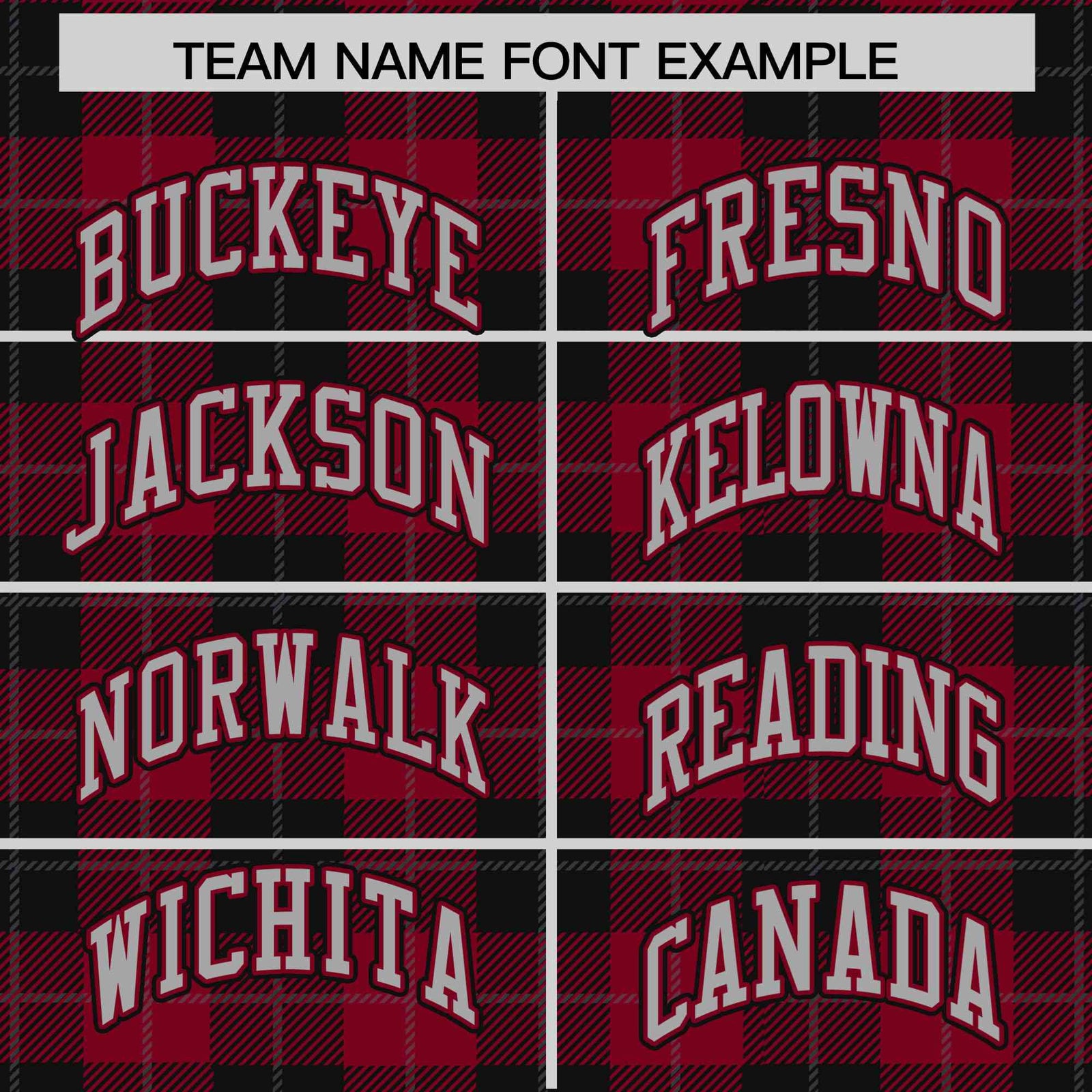 Custom Crimson-Black Varsity Full-Snap Plaid Pattern Letterman Baseball Jacket