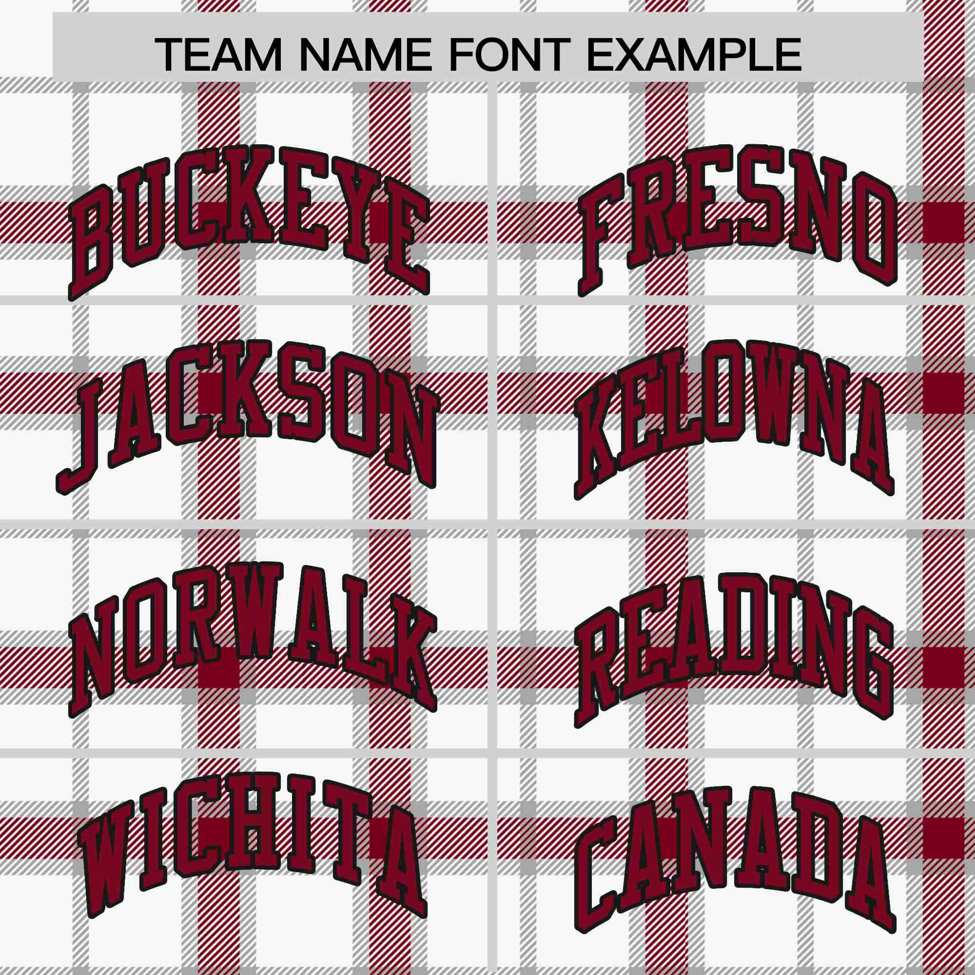 Custom White-Crimson Varsity Full-Snap Plaid Pattern Letterman Baseball Jacket