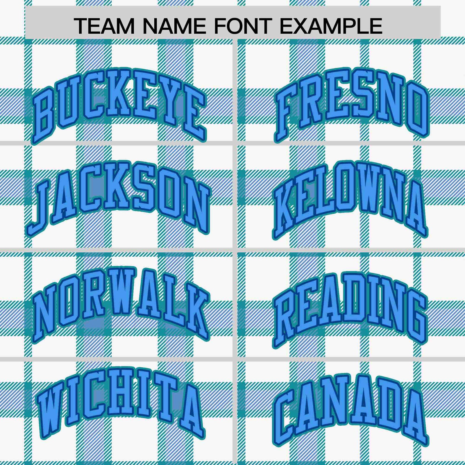 Custom Cream-Light Blue Varsity Full-Snap Plaid Pattern Letterman Baseball Jacket