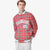 Custom Light Red-Crimson Varsity Full-Snap Plaid Pattern Letterman Baseball Jacket