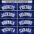 Custom Royal Blue-Black Varsity Full-Snap Plaid Pattern Letterman Baseball Jacket