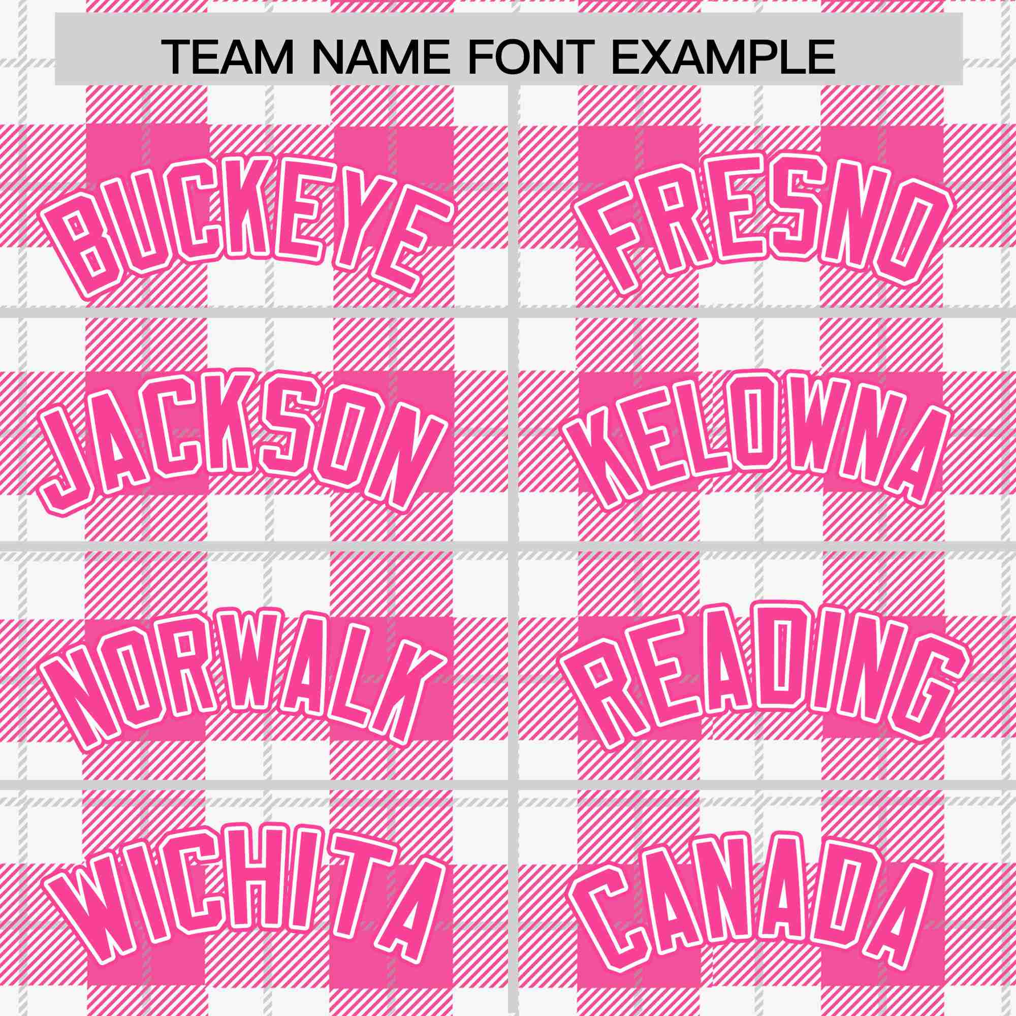 Custom Pink-White Varsity Full-Snap Plaid Pattern Letterman Baseball Jacket