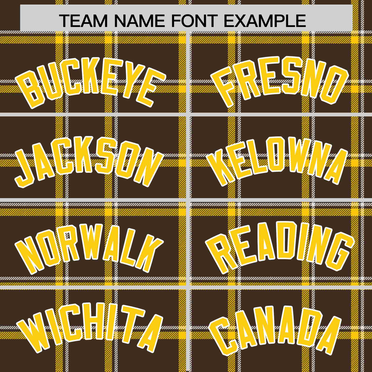 Custom Light Brown-Gold Varsity Full-Snap Plaid Pattern Letterman Baseball Jacket