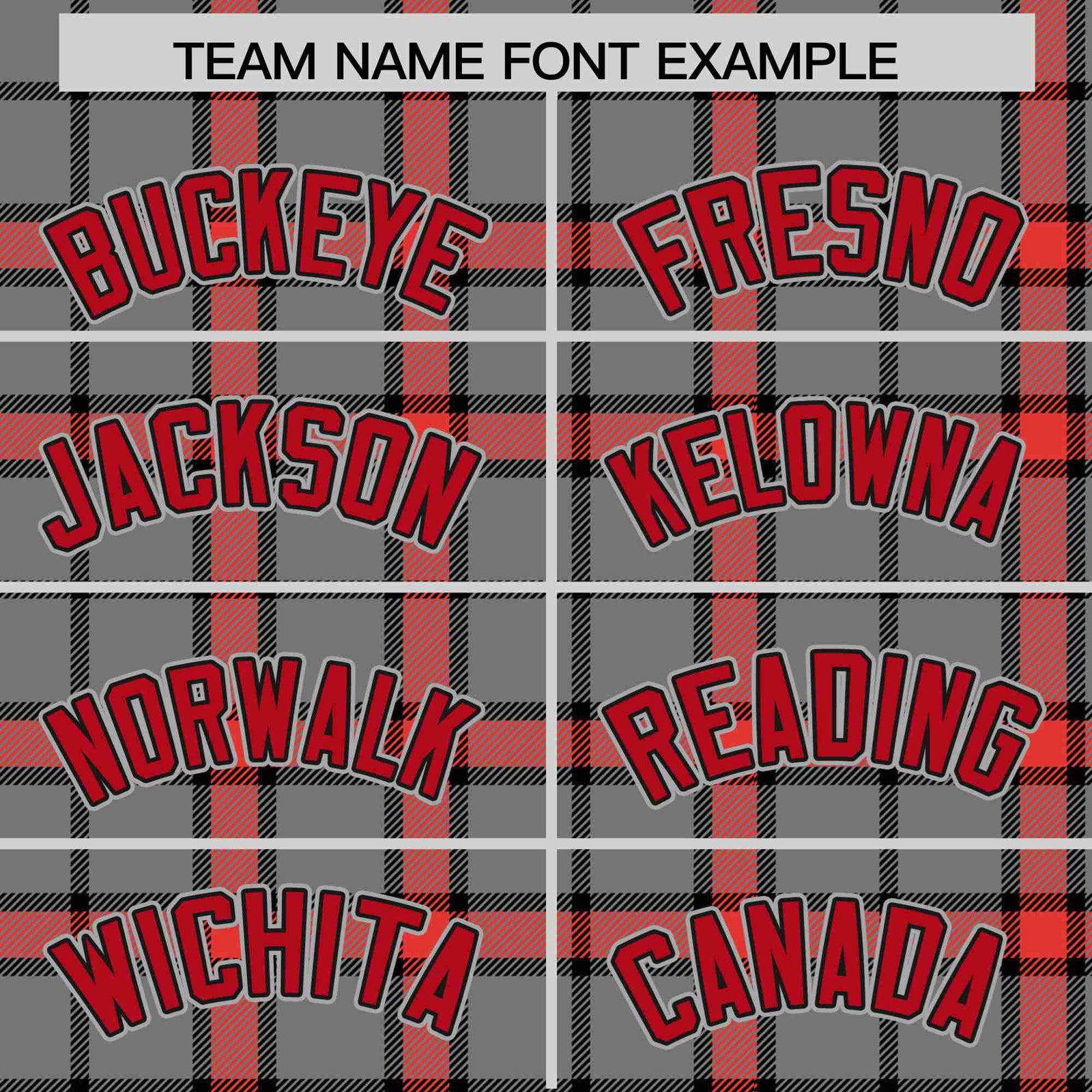 Custom Gray-Red Varsity Full-Snap Plaid Pattern Letterman Baseball Jacket