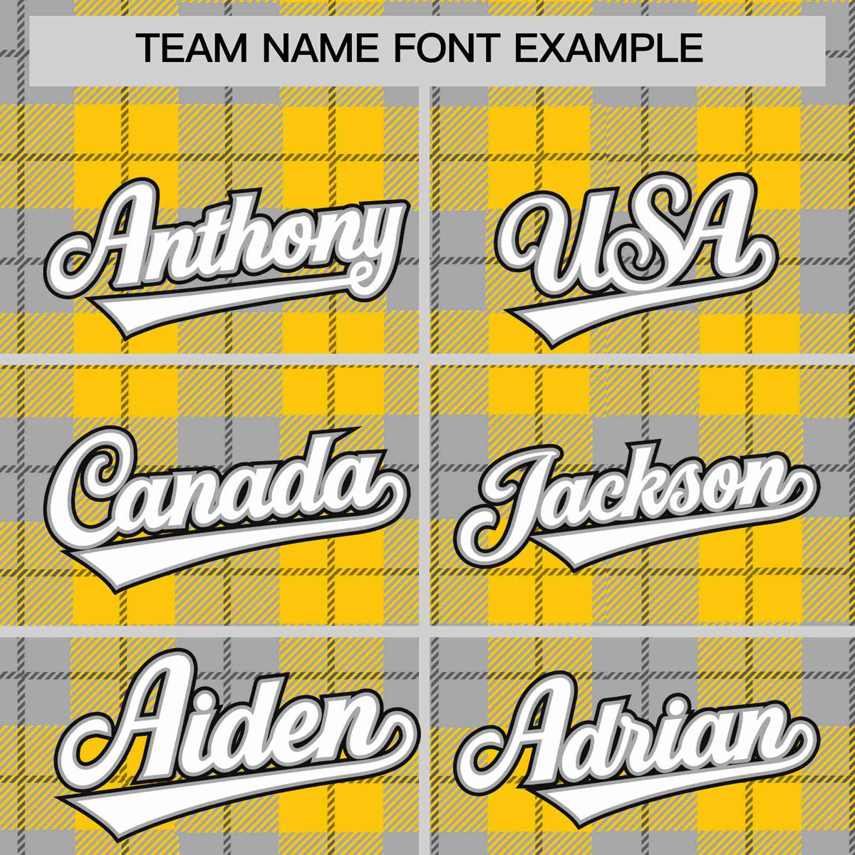 Custom Gold-Gray Varsity Full-Snap Plaid Pattern Letterman Baseball Jacket