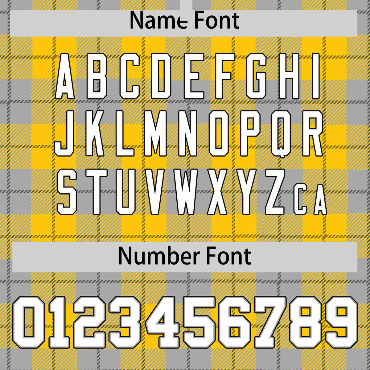 Custom Gold-Gray Varsity Full-Snap Plaid Pattern Letterman Baseball Jacket