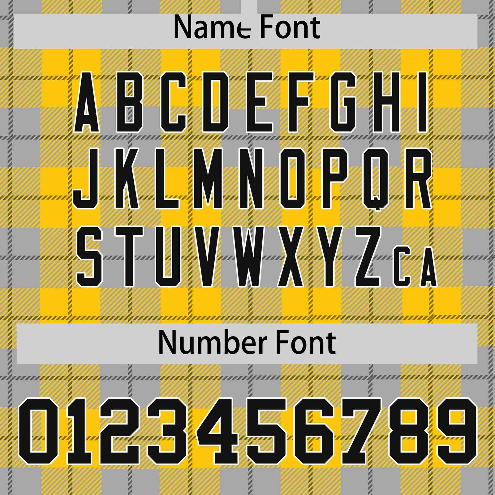 Custom Gold-Gray Varsity Full-Snap Plaid Pattern Letterman Baseball Jacket