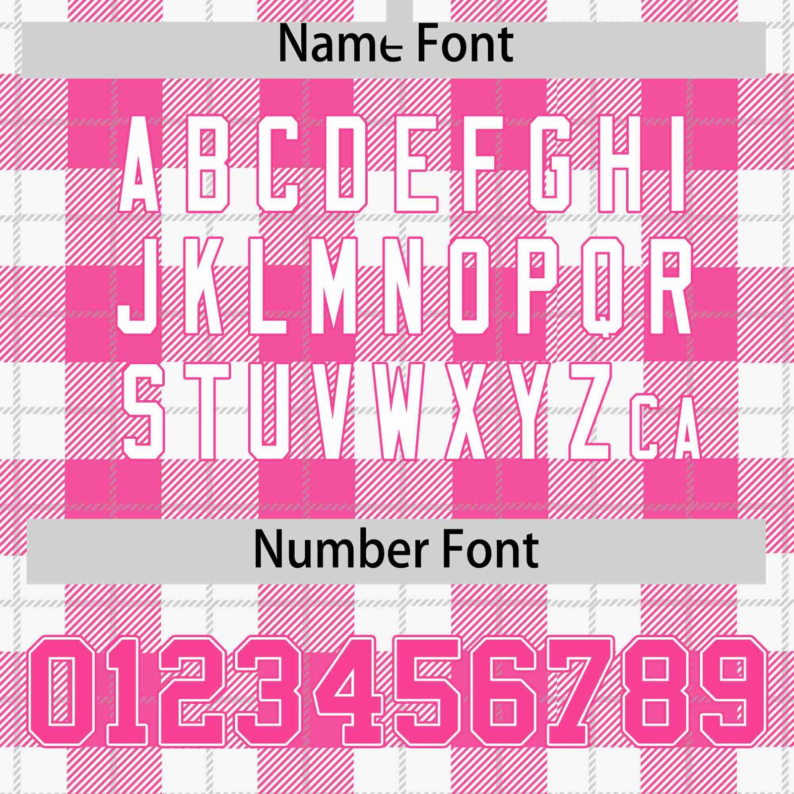 Custom Pink-White Varsity Full-Snap Plaid Pattern Letterman Baseball Jacket