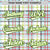 Custom Cream Neon Green-Red Varsity Full-Snap Plaid Pattern Letterman Baseball Jacket