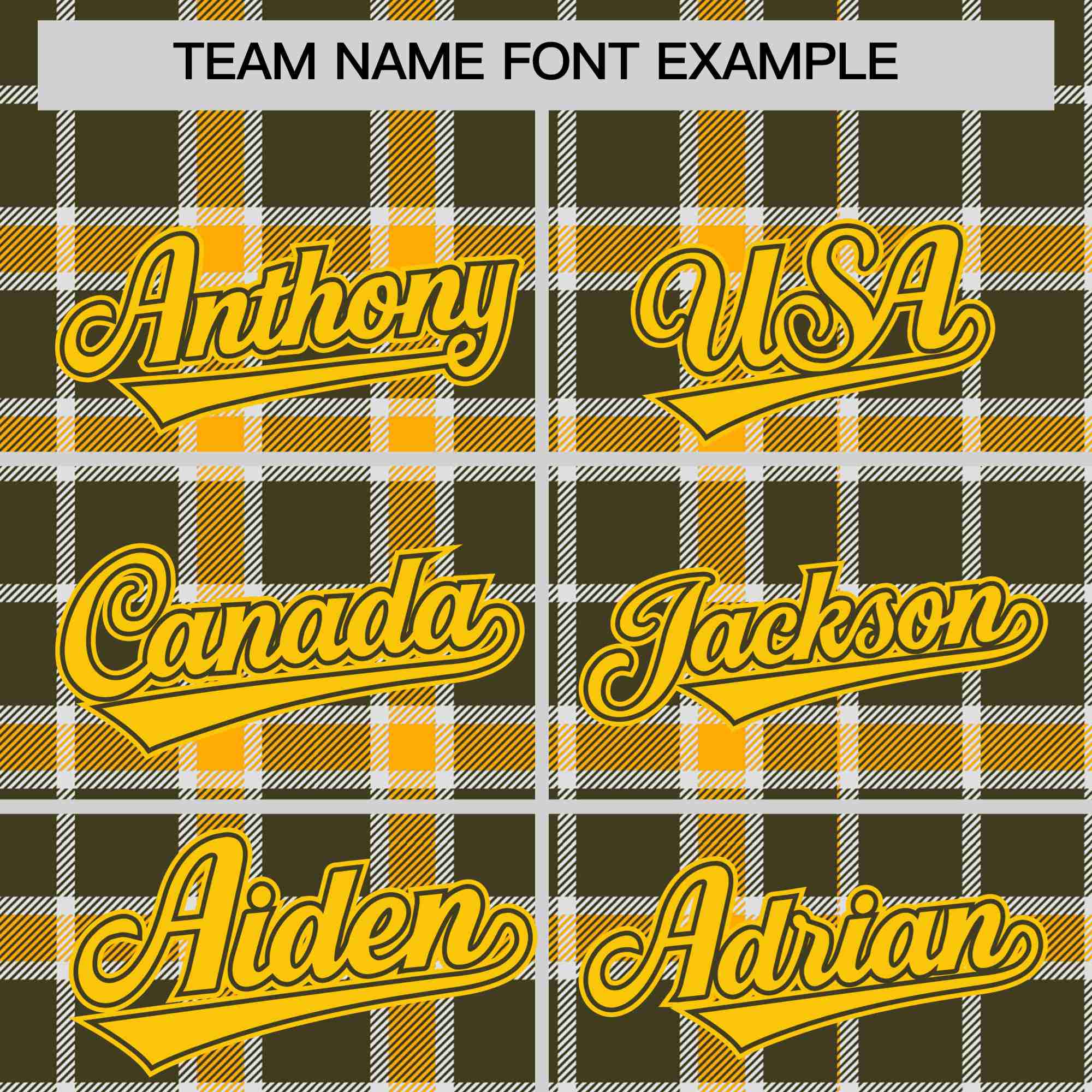 Custom Dark Gray-Gold Varsity Full-Snap Plaid Pattern Letterman Baseball Jacket