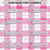 Custom Pink-White Varsity Full-Snap Plaid Pattern Letterman Baseball Jacket