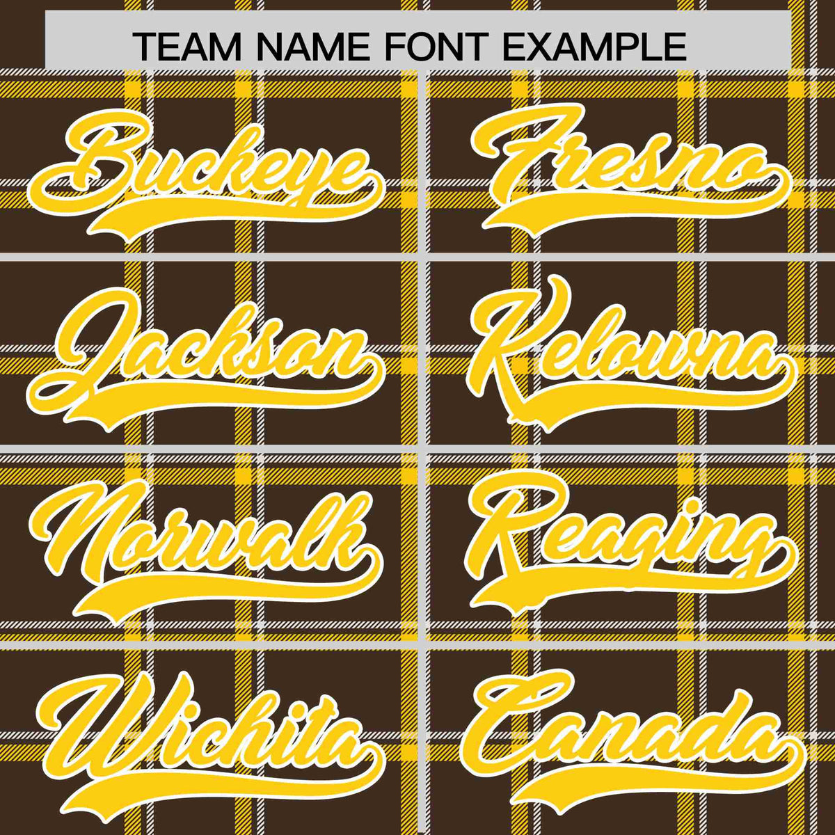 Custom Light Brown-Gold Varsity Full-Snap Plaid Pattern Letterman Baseball Jacket