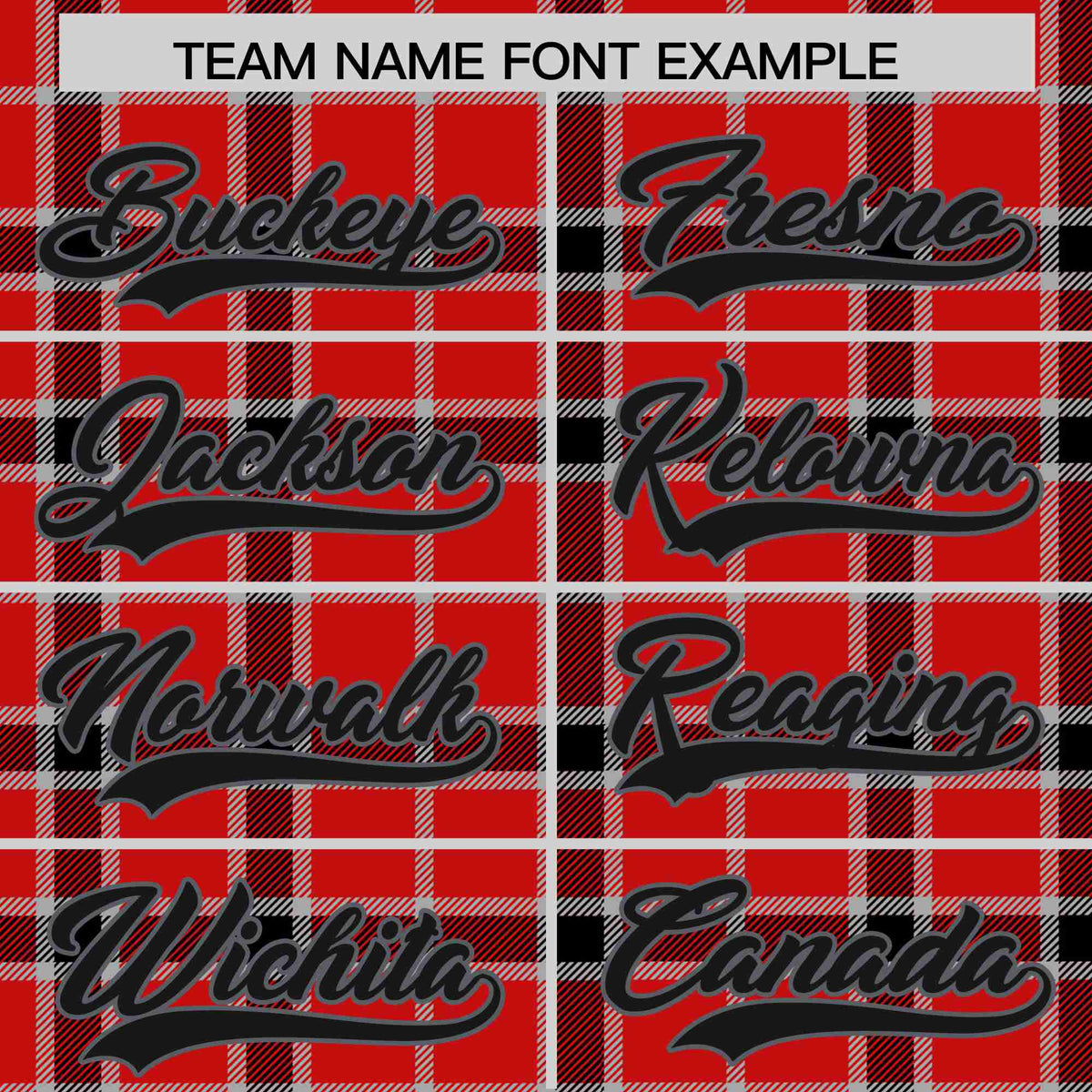 Custom Red-Crimson Varsity Full-Snap Plaid Pattern Letterman Baseball Jacket