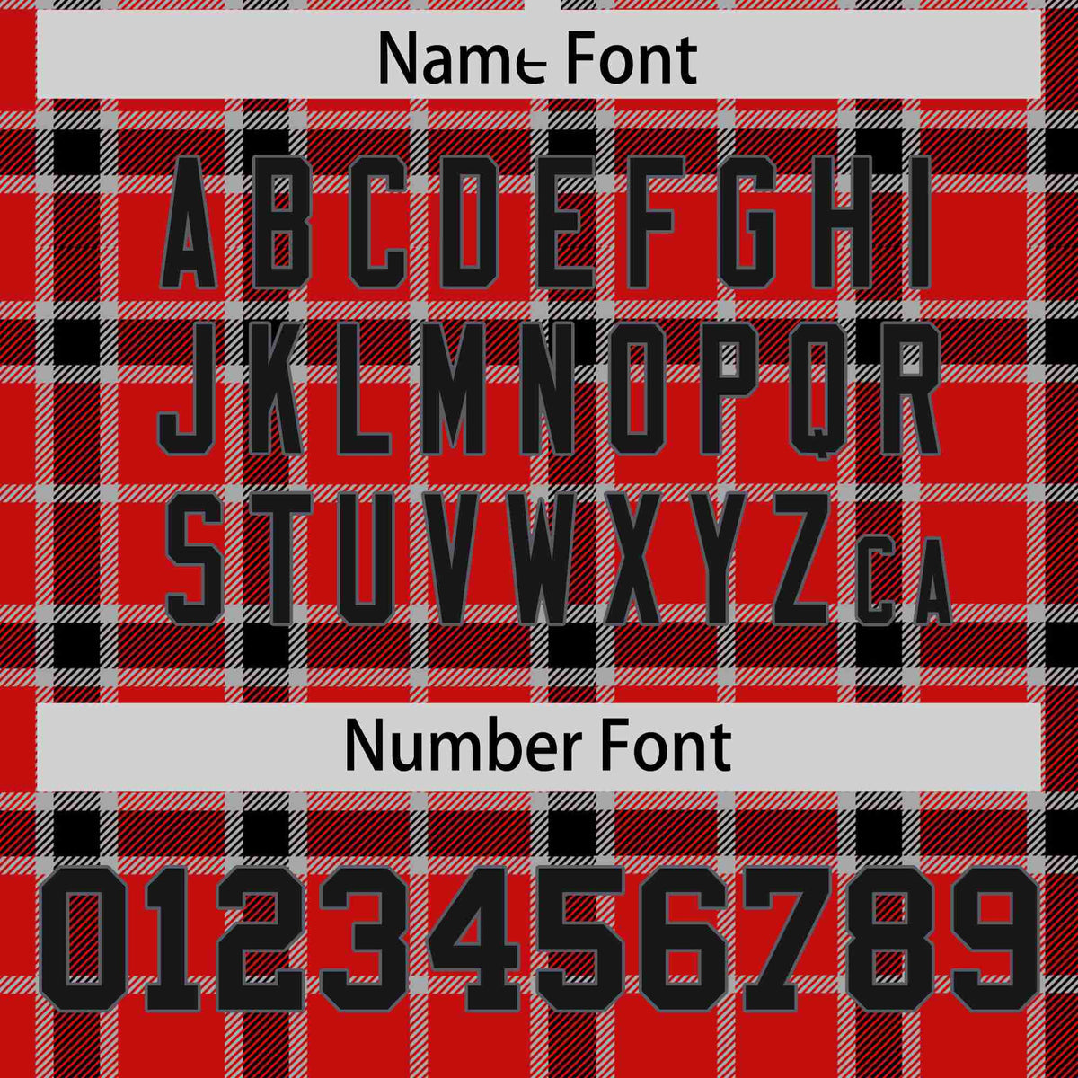 Custom Red-Crimson Varsity Full-Snap Plaid Pattern Letterman Baseball Jacket