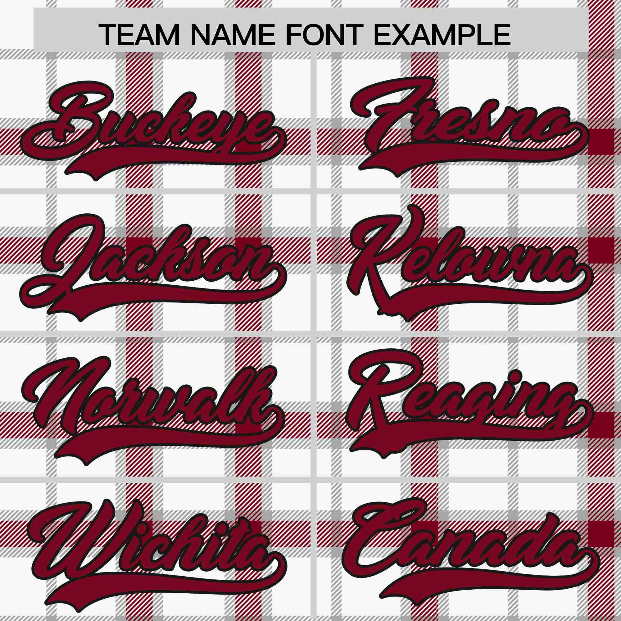 Custom White-Crimson Varsity Full-Snap Plaid Pattern Letterman Baseball Jacket