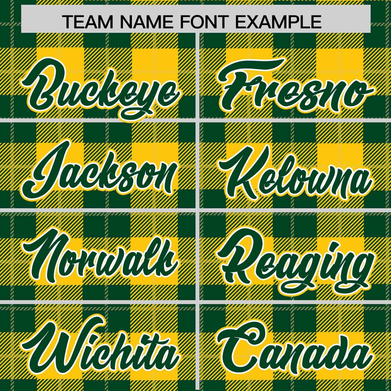 Custom Gold-Green Varsity Full-Snap Plaid Pattern Letterman Baseball Jacket
