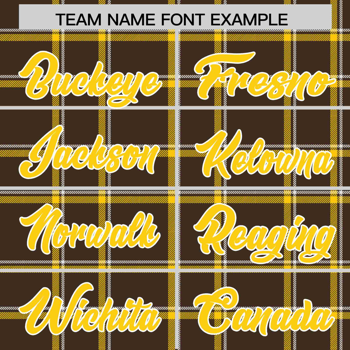 Custom Light Brown-Gold Varsity Full-Snap Plaid Pattern Letterman Baseball Jacket