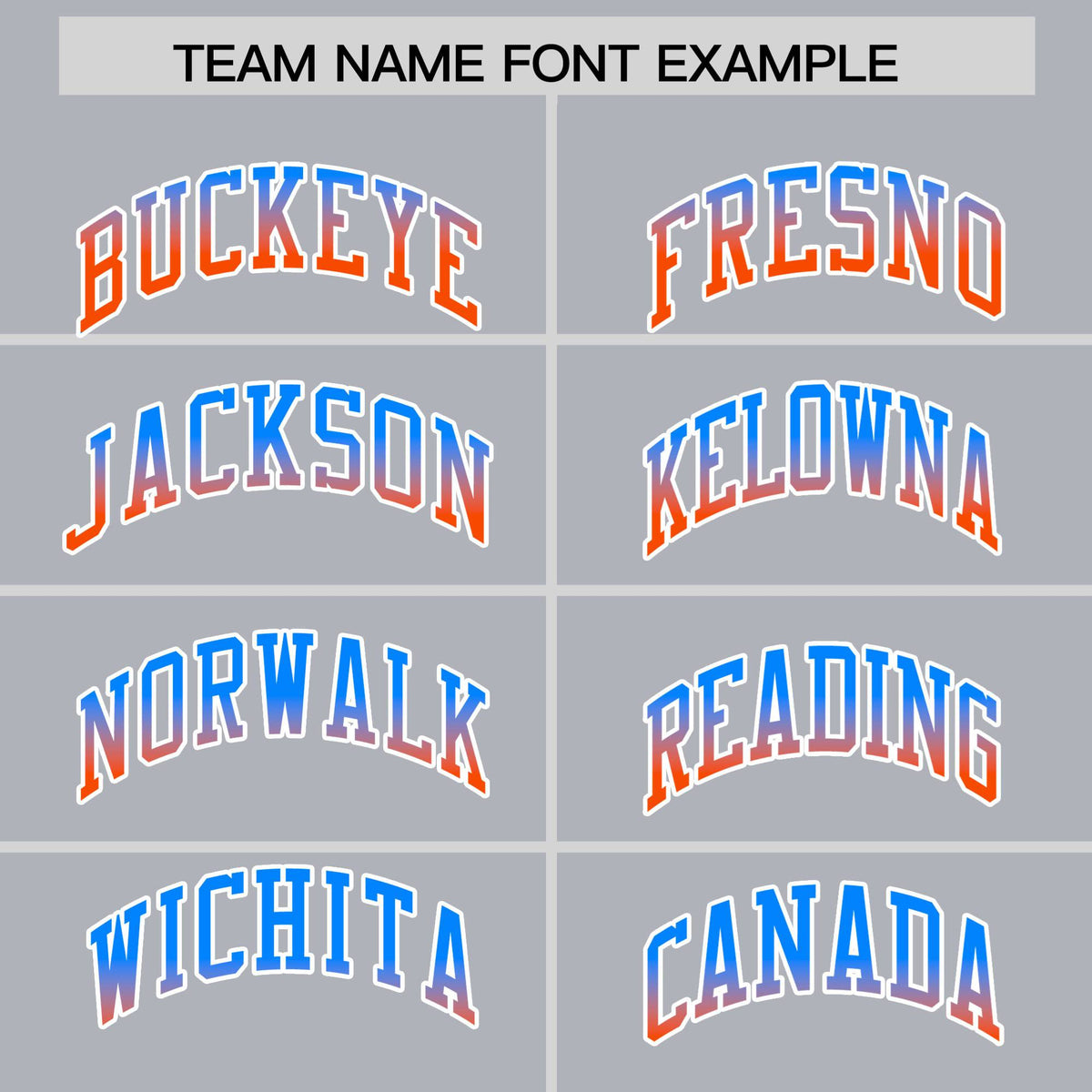 Custom Gray Powder Blue-Orange Varsity Full-Snap Sleeve Gradient Fashion Letterman Baseball Jacket