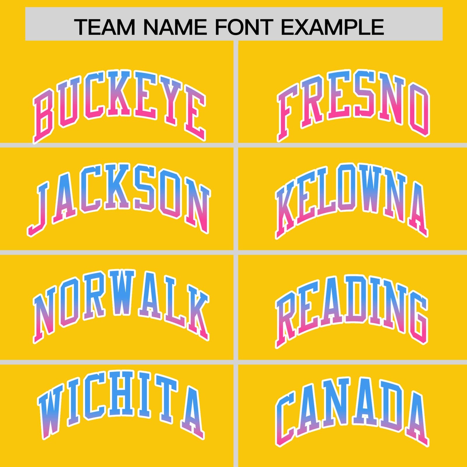 Custom Gold Powder Blue-Pink Varsity Full-Snap Sleeve Gradient Fashion Letterman Baseball Jacket