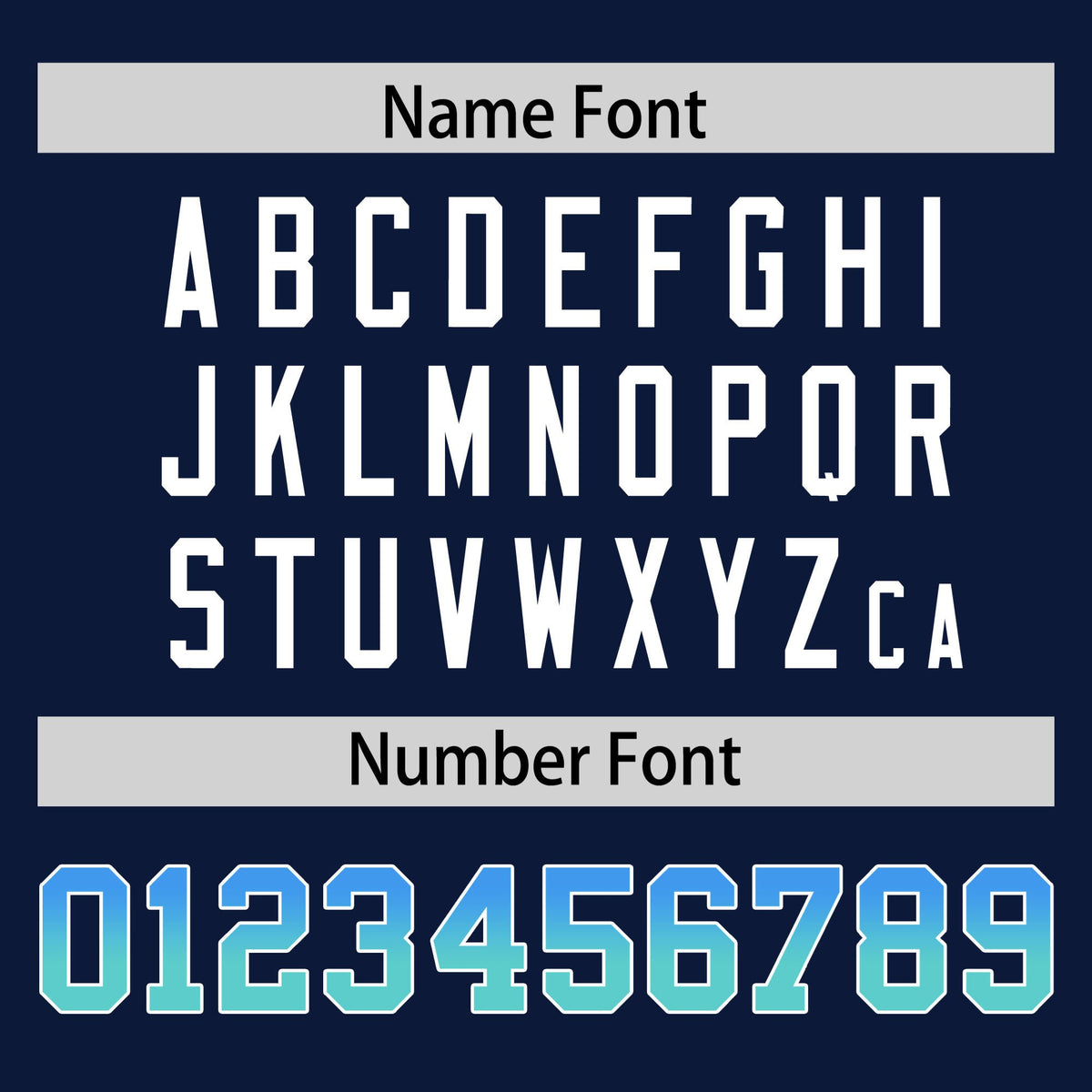 Custom Navy Powder Blue-Aqua Varsity Full-Snap Sleeve Gradient Fashion Letterman Baseball Jacket