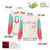 Custom Cream Aqua-Light Red Varsity Full-Snap Sleeve Gradient Fashion Letterman Baseball Jacket