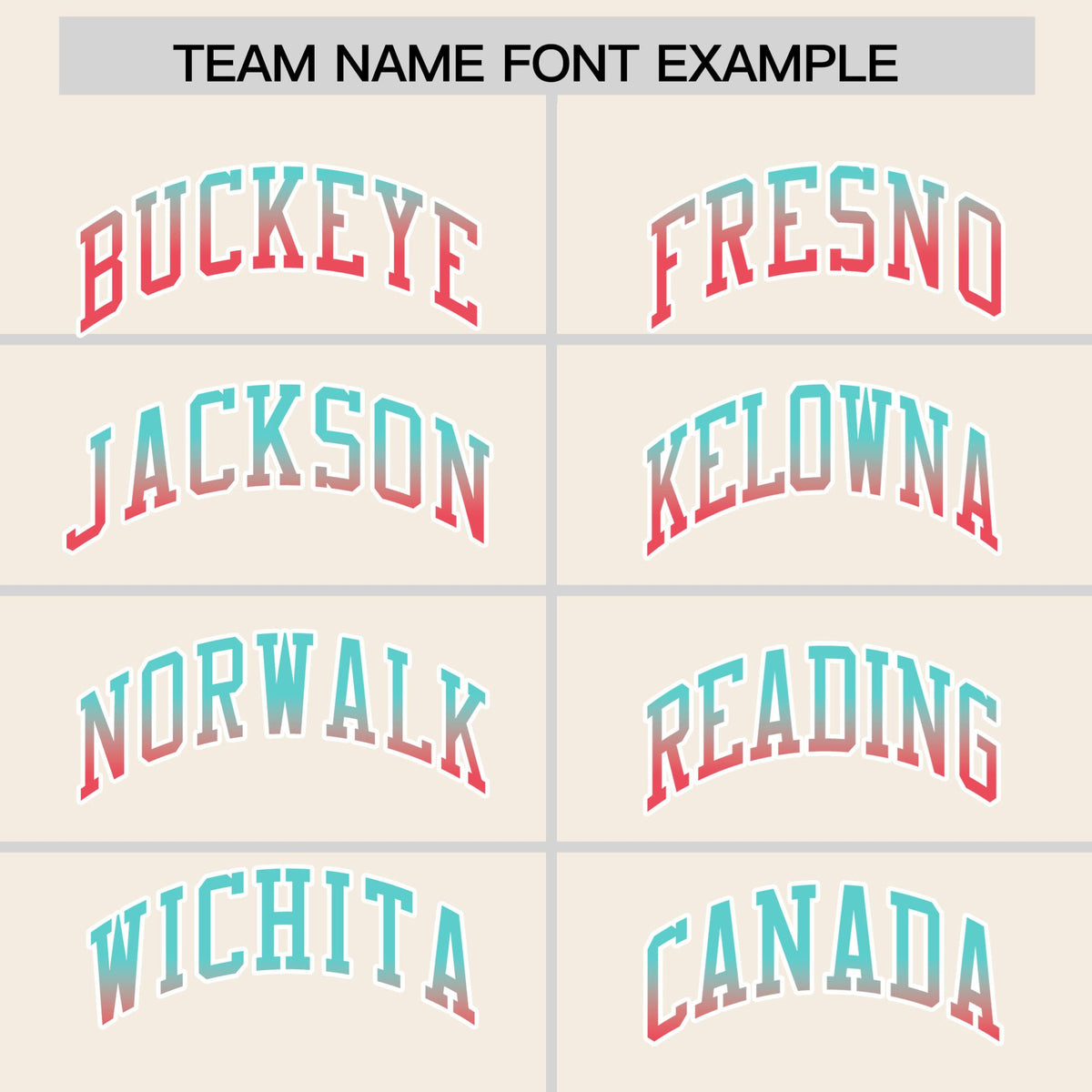 Custom Cream Aqua-Light Red Varsity Full-Snap Sleeve Gradient Fashion Letterman Baseball Jacket