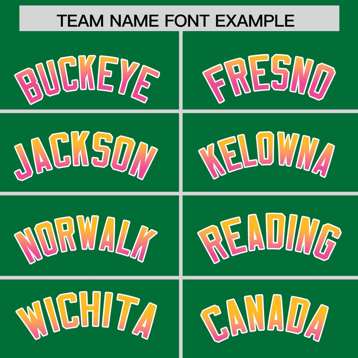 Custom Kelly Green Yellow-Pink Varsity Full-Snap Sleeve Gradient Fashion Letterman Baseball Jacket