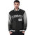 Custom Black Gray-Dark Gray Varsity Full-Snap Sleeve Gradient Fashion Letterman Baseball Jacket