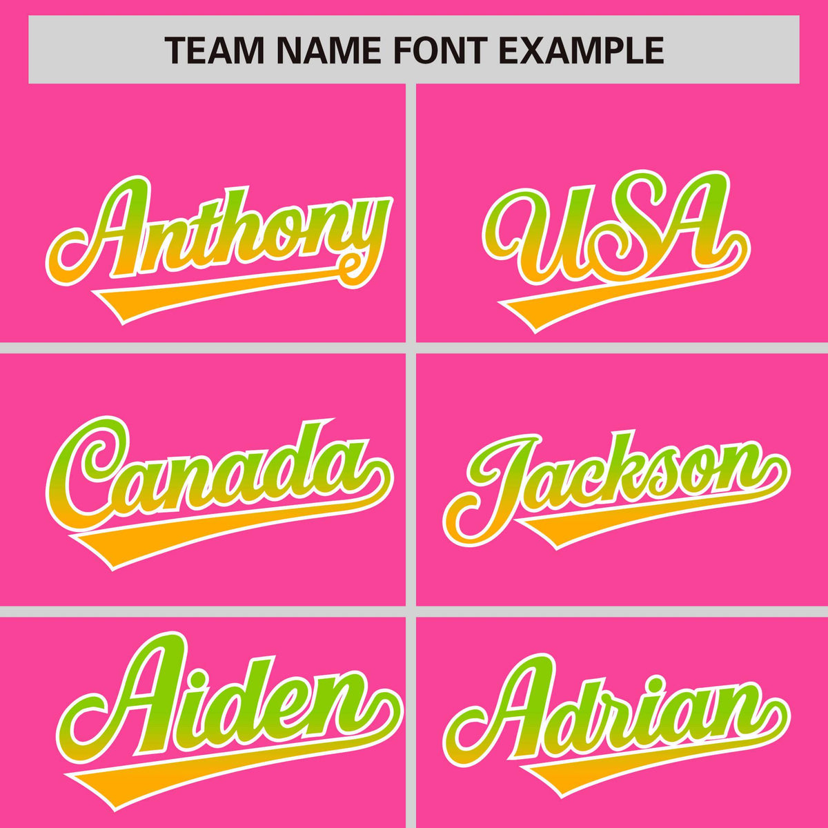 Custom Pink Neon Green-Yellow Varsity Full-Snap Sleeve Gradient Fashion Letterman Baseball Jacket