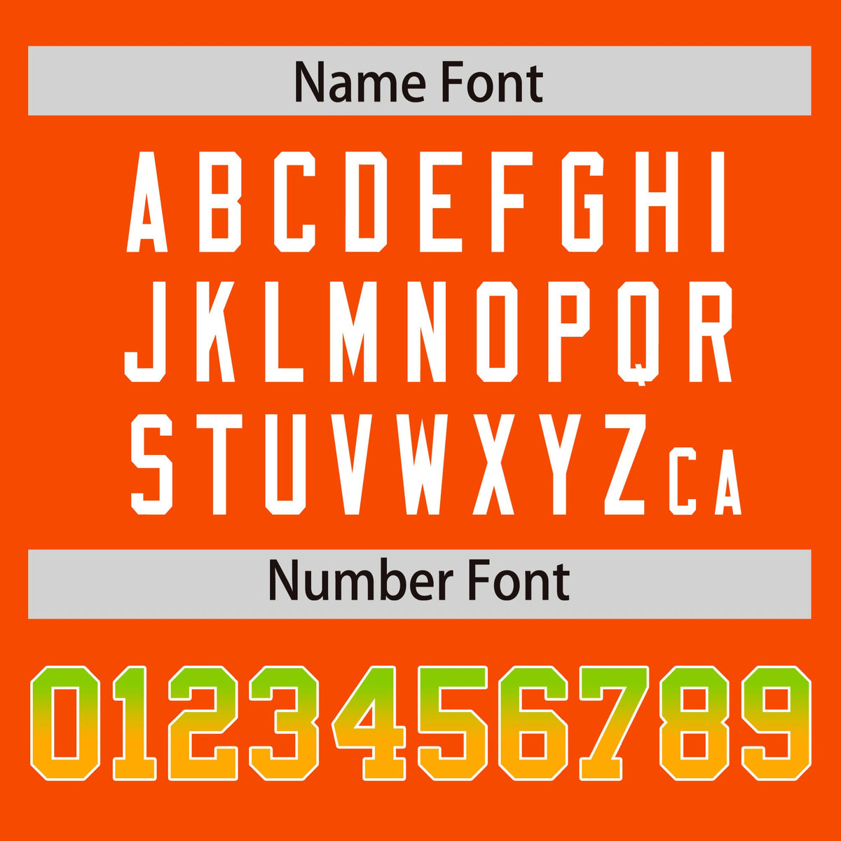 Custom Orange Neon Green-Yellow Varsity Full-Snap Sleeve Gradient Fashion Letterman Baseball Jacket